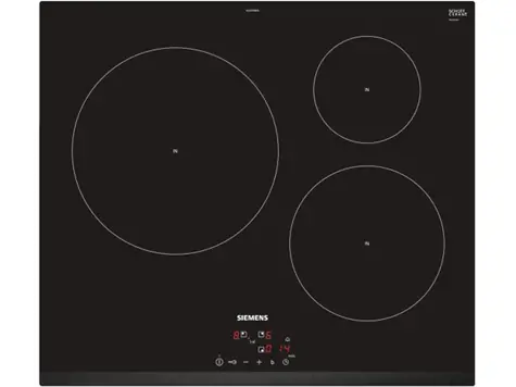 Placa Siemens EU631BJB2E Integrado - Inducción, Negro (15 cm)