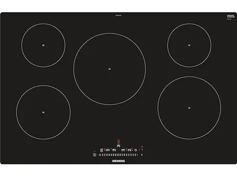 Siemens EH801FVB1E Negro - Placa de inducción, Táctil, Potente.