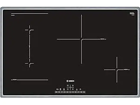 Placa Bosch PVS845FB5E Serie 6 - Inducción, 80 cm, MoveMode, CombiZone, PowerBoost, reinicio