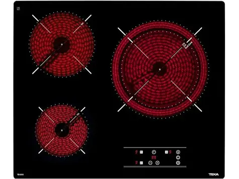 Teka TB PRO 6315 - Vitrocerámica 3 Fuegos 60 cm