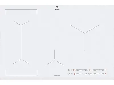 Electrolux EIV83443BW - Placa de inducción integrada, vidrio y cerámica