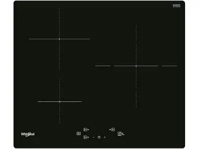 Whirlpool - Placa de inducción WS Q9160 NE: 3 quemadores, vitrocerámica