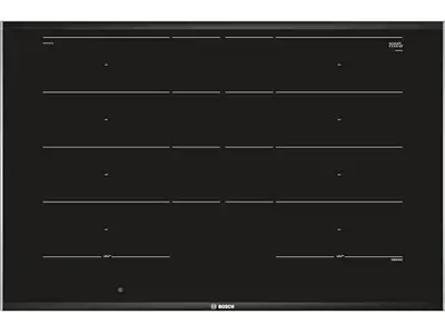 Bosch PXY875DC1E - Placa vitrocerámica de 80 cm, 2 zonas flex