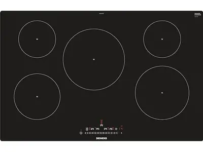 Siemens EH801FVB1E Negro - Placa de inducción, Táctil, Potente.