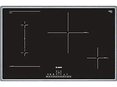 Placa Bosch PVS845FB5E Serie 6 - Inducción, 80 cm, MoveMode, CombiZone, PowerBoost, reinicio