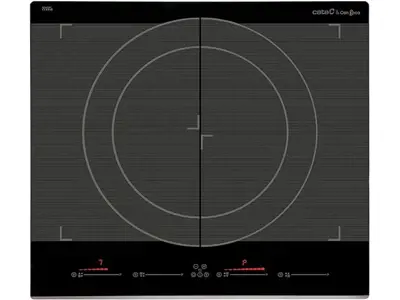CATA GIGA 600 BK, Vitro 4 Fuegos, Inducción 9 Niveles, Potencia 7,4 Kw, Ancho 59 cm, Negro.